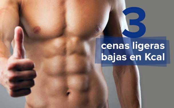 3 cenas ligeras
